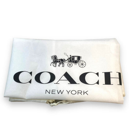 COACH Carryall 40 Leather Tote Bag Beige Size ONE SIZE