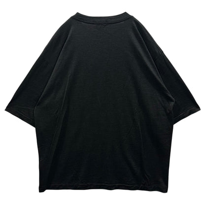 COMOLI 24SS Summer Wool Short T-Shirt Charcoal Size 2