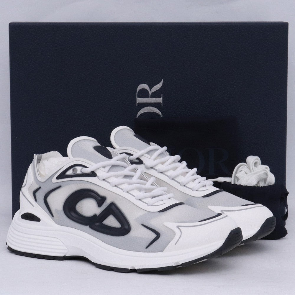 DIOR B30 Countdown Tech Sneakers White Size EU 41
