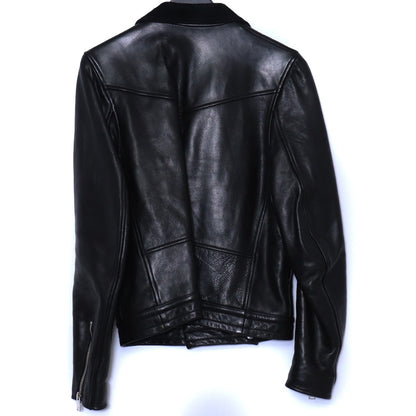 ANNDIRK IZM Double Riders Leather Jacket Black