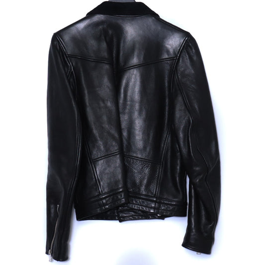 ANNDIRK IZM Double Riders Leather Jacket Black