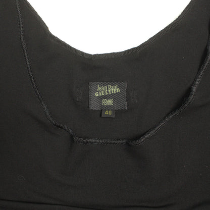 Jean Paul Gaultier Femme Black Long Sleeve Shirt Size 40