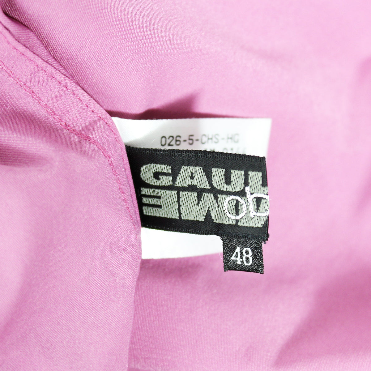 Jean Paul Gaultier Pink Long Sleeve Shirt Size 46