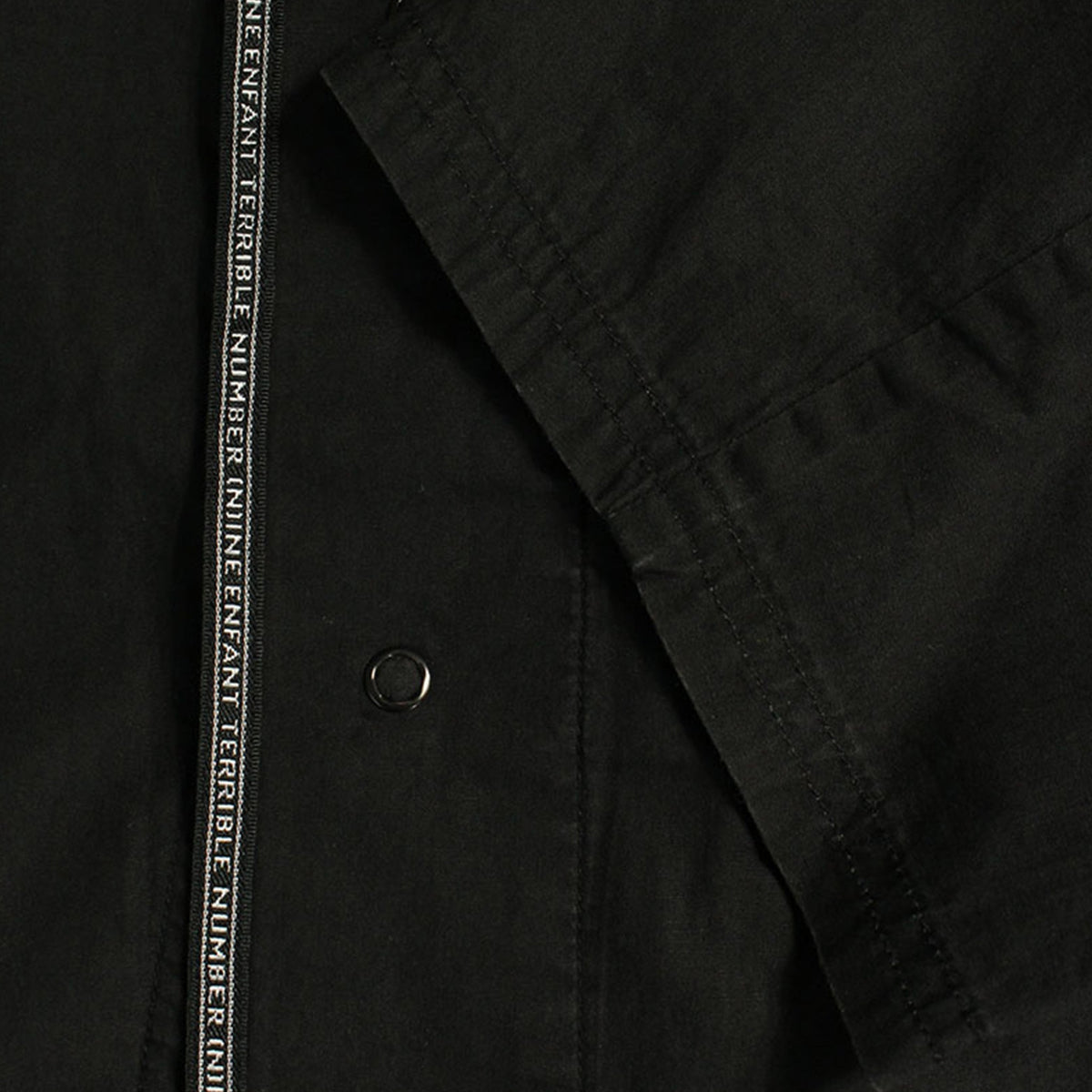 NUMBER (N)INE 1990s Black Long Sleeve Shirt Size 3