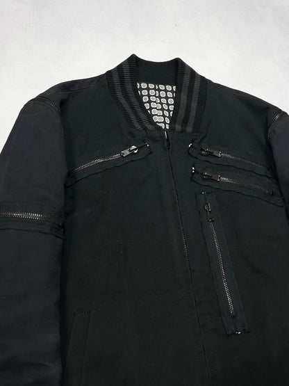 Number (N)ine S/S2004 zip decorated blouson Size 2