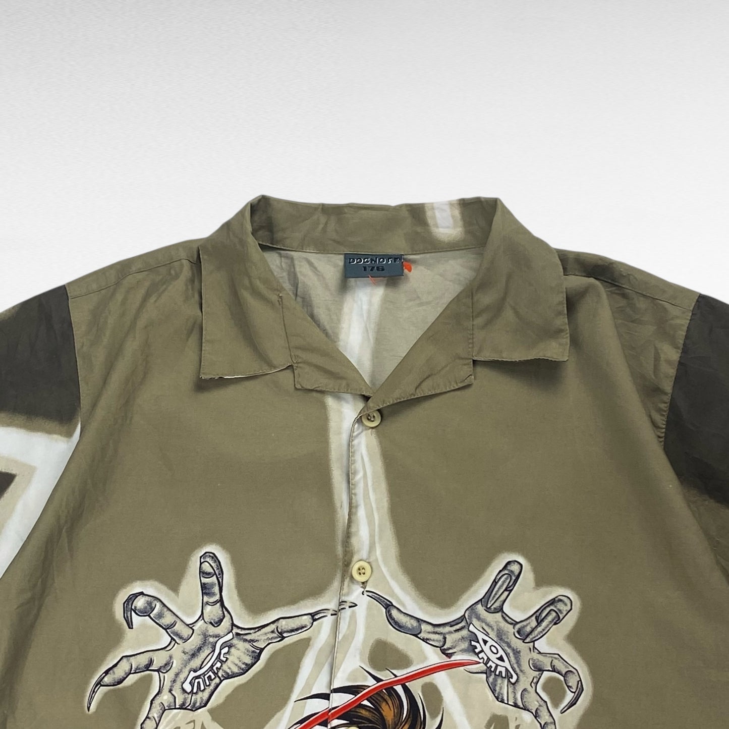 DOG NOSE Open Collar Shirt Size S