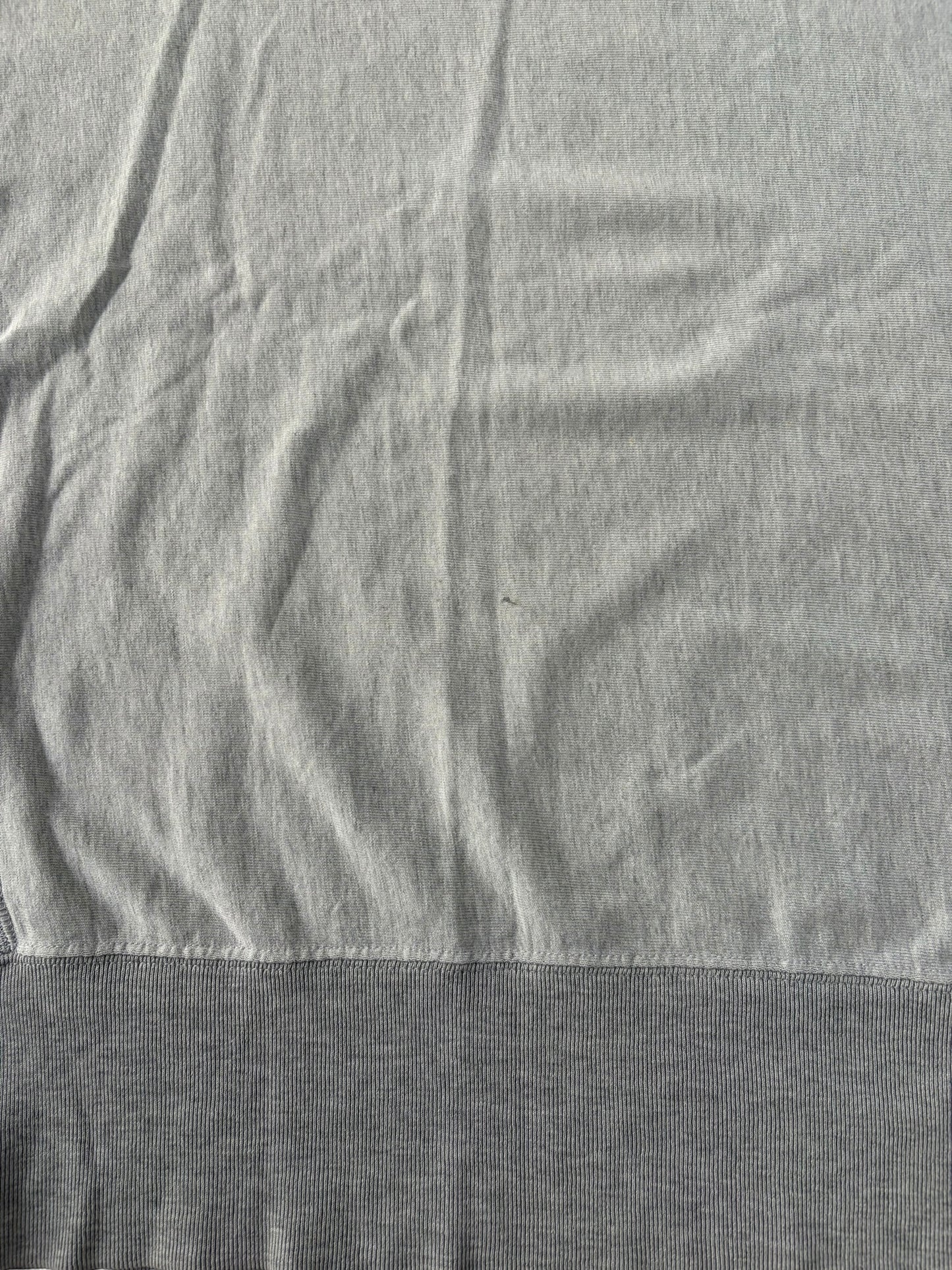 GOODENOUGH 90s Vintage Reverse Weave Style Gray Tee Size XL
