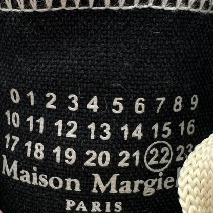 MAISON MARGIELA Tabi Canvas Sneakers Black Size EU 40