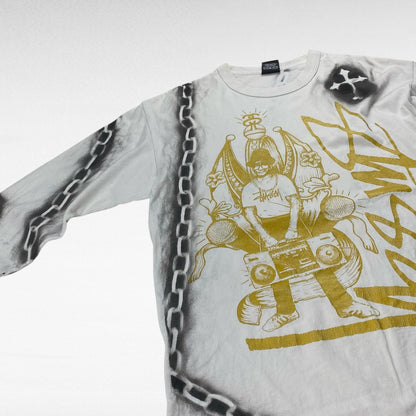Stussy x RAN DMC Long Sleeve T-Shirt White Size M