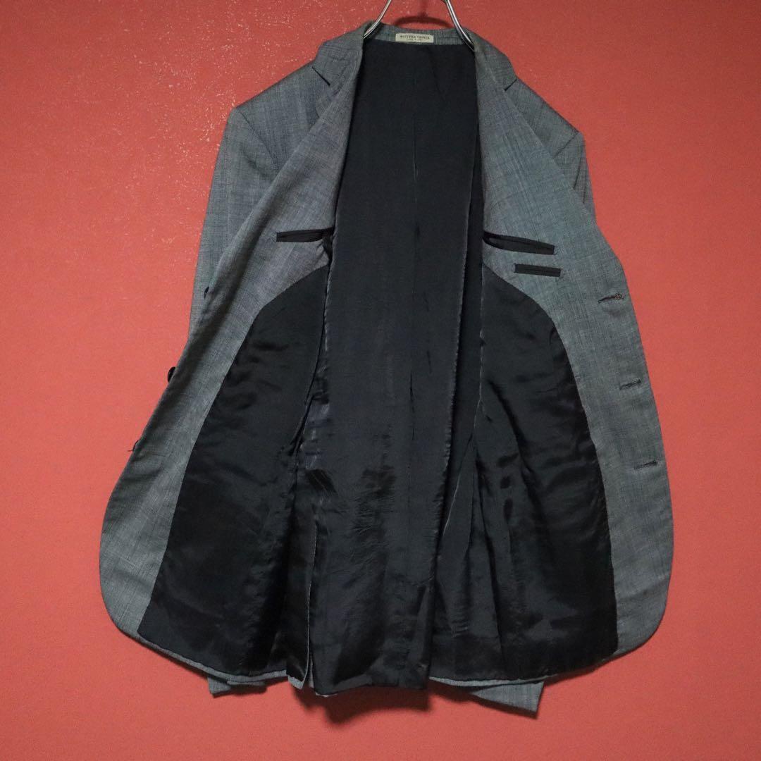 Bottega Veneta Cherry Print Wool Tailored Jacket Size 48