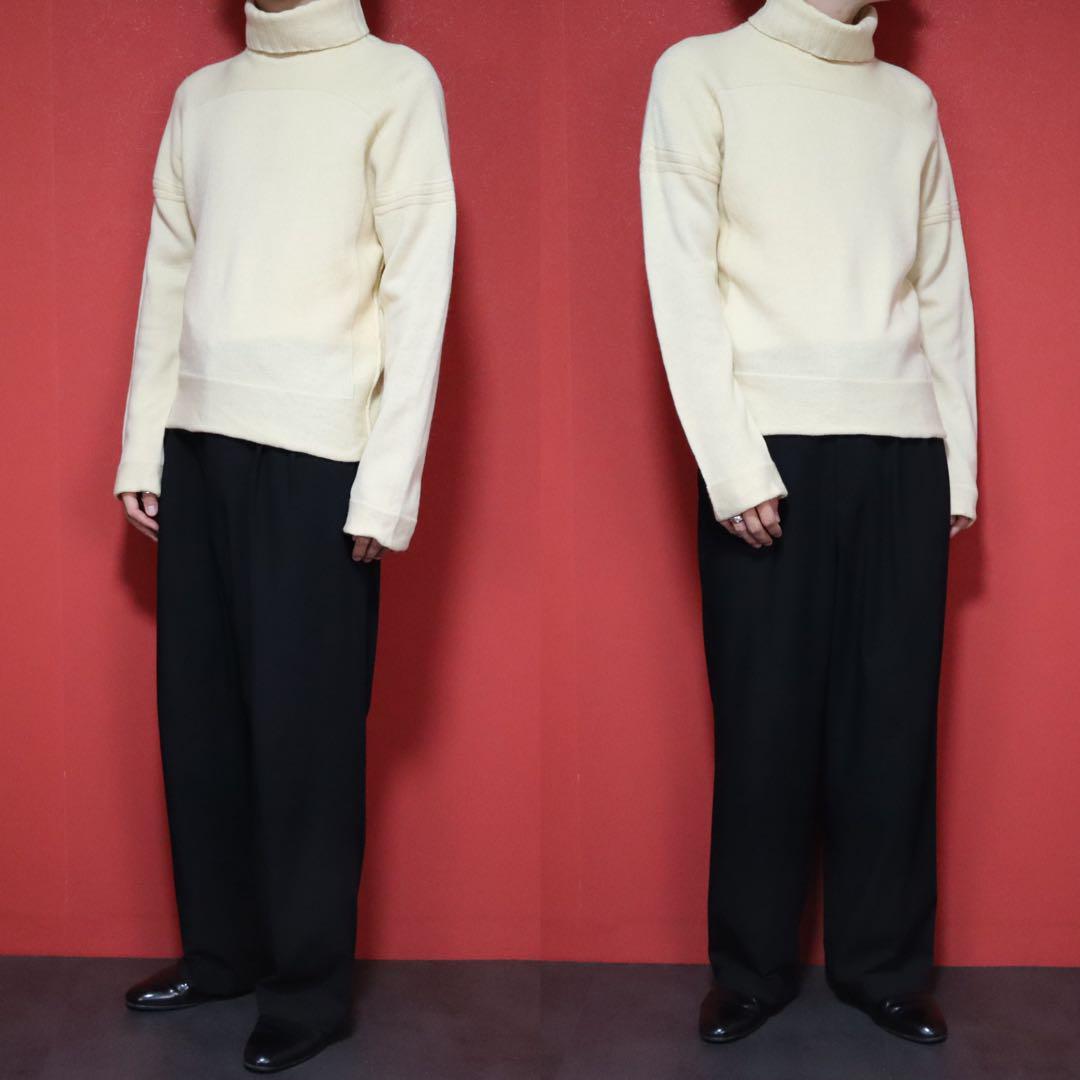 Jean Paul GAULTIER HOMME Panel Turtleneck Size 48