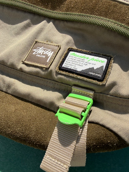 master-piece STUSSY Fade Shoulder Bag Khaki Green