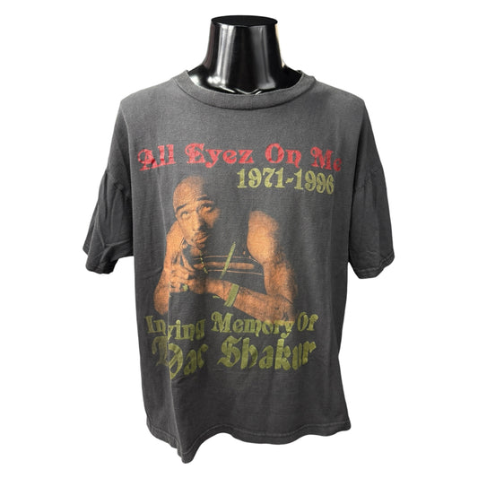 2PAC 90s ALL EYEZ ON ME / R.I.P. T-Shirt Size XL
