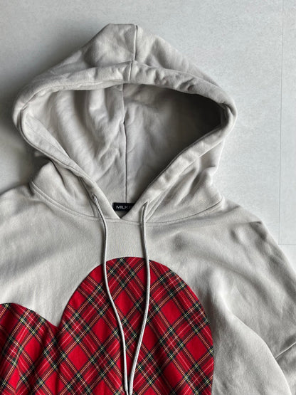 Vintage 'Milkboy' Hurt Beige Cotton Hoodie Size XL