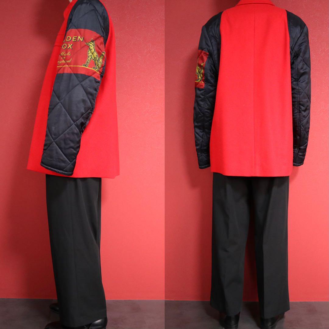 Dries Van Noten 17AW Golden Fox Sleeve Panel Coat Size M