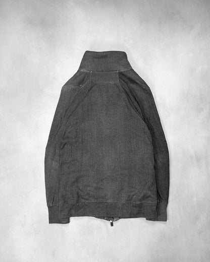 D.Hygen Ink Dyed Sweat Zip Jacket 'SCAB' (F/W2022) Size 2
