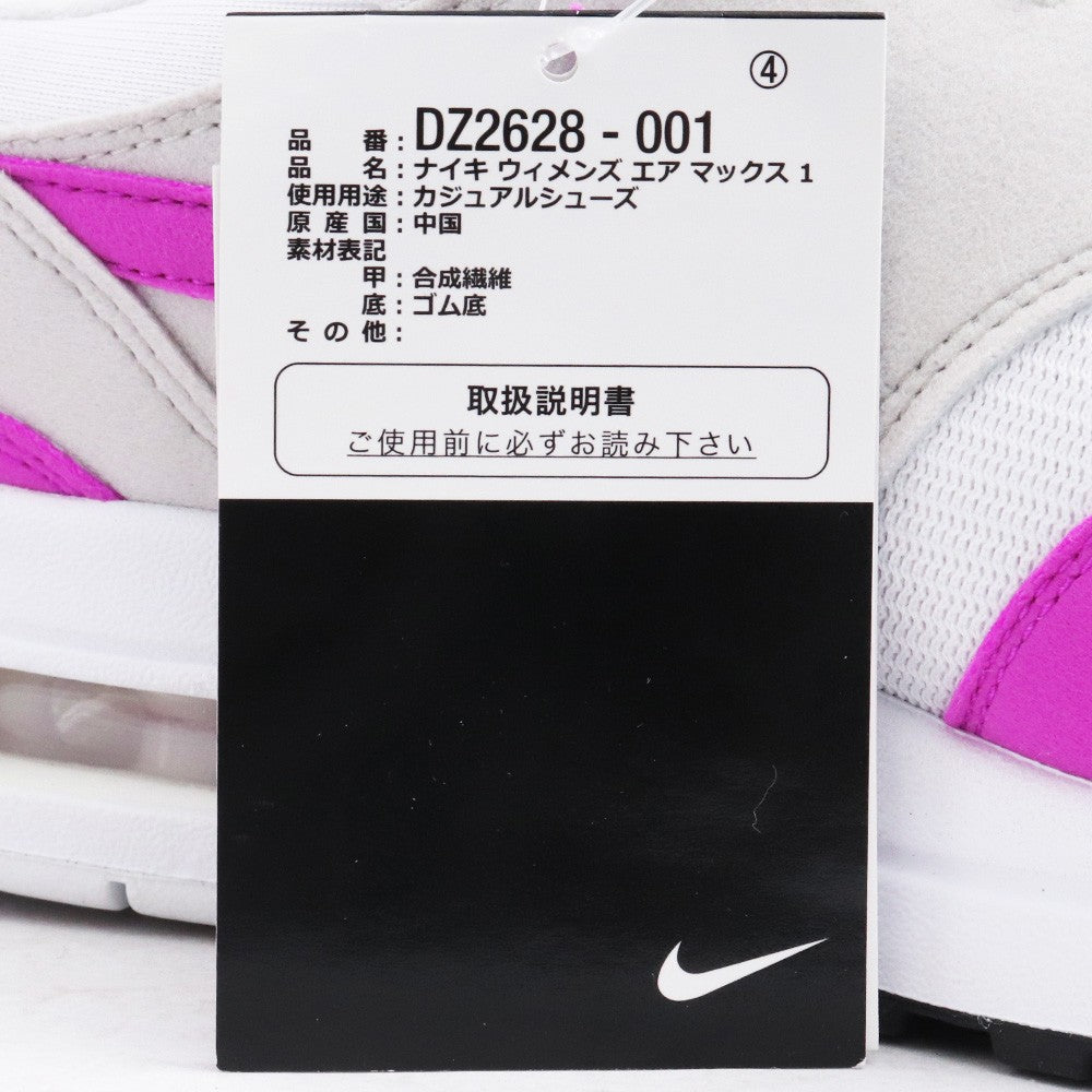 NIKE WMNS AIR MAX 1 Fuchsia Dream Sneakers Size 27.5CM