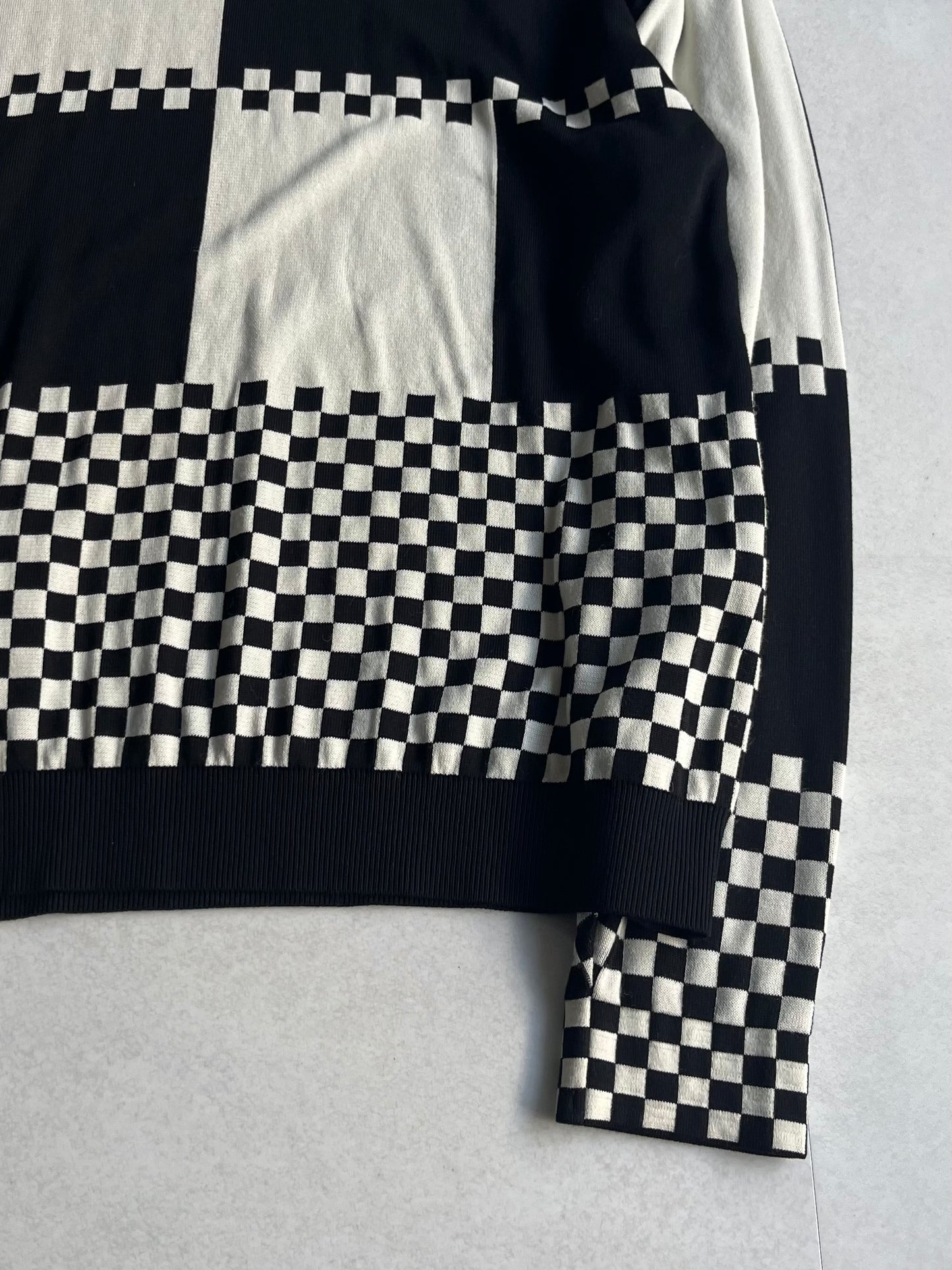 Vintage Vinal Archive Knit Sweater Multi Size M