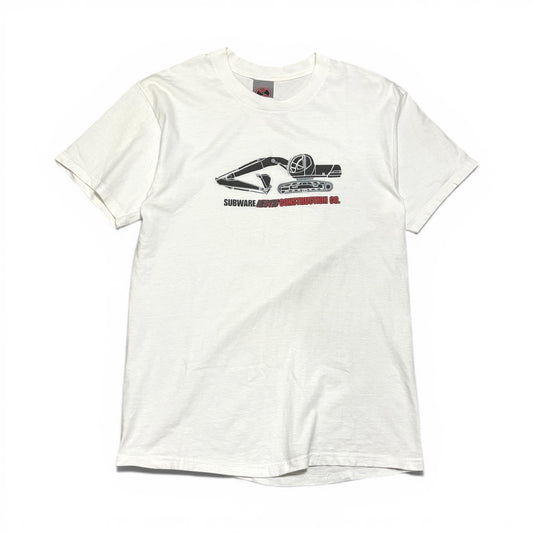 Subware x Hectic 90s Graphic T-Shirt White Size M