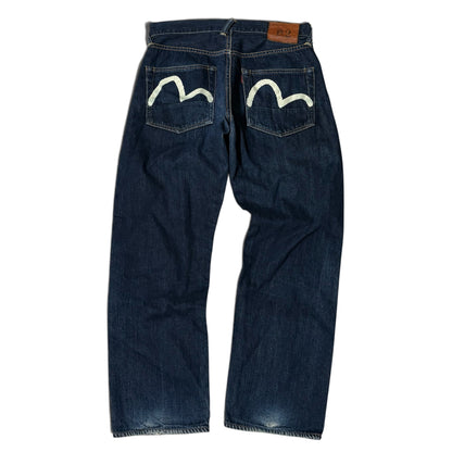 EVISU Jeans Made in Japan Denim Jeans Size 31×35