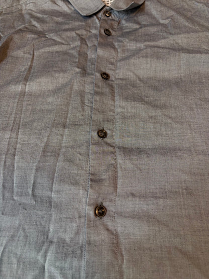 Maison Martin Margiela SS13 Deconstructed Shirt Gray Size S