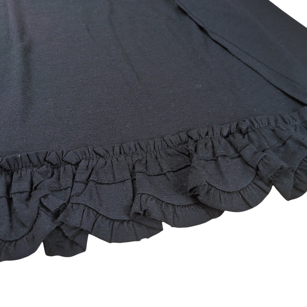 tricot COMME des GARCONS Black Frill Wool Sweater