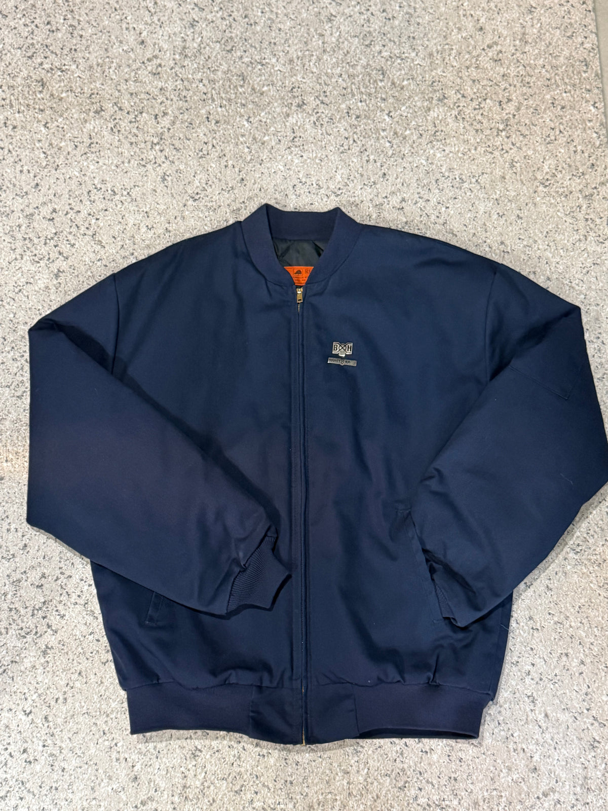 Bounty Hunter × RED KAP 90SS 7.25oz Team Jacket Navy Size L