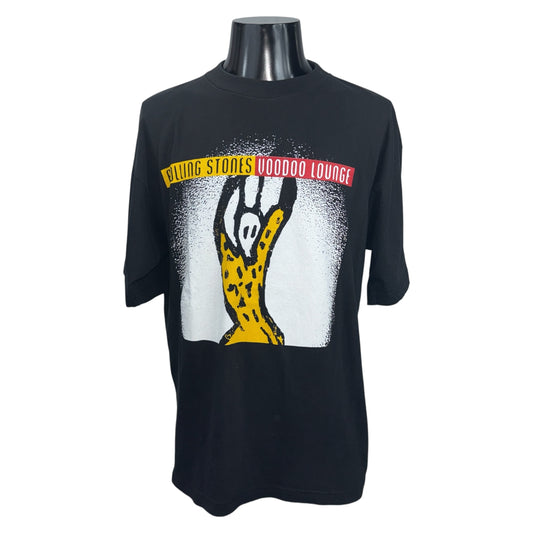 THE ROLLING STONES 90s Vintage Voodoo Lounge T-Shirt Size XL