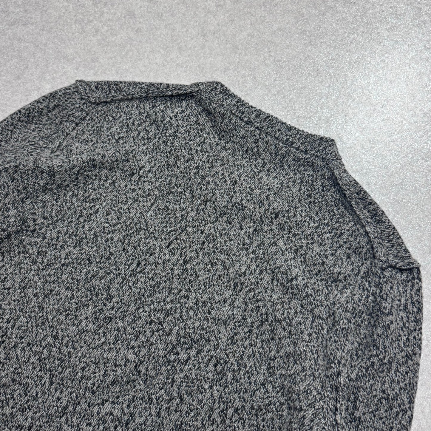 Dolce & Gabbana Gray Wool Knit Shirt Size M