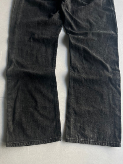 Sean John Black Wide Denim Jeans Size 40