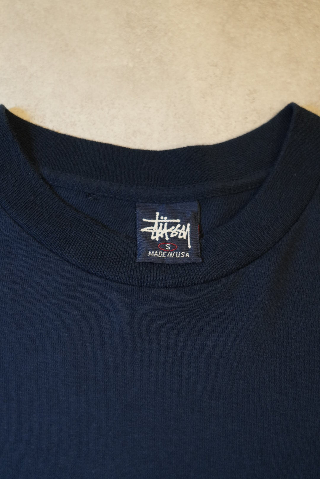 Stussy 90s-00s Navy Cotton Size S
