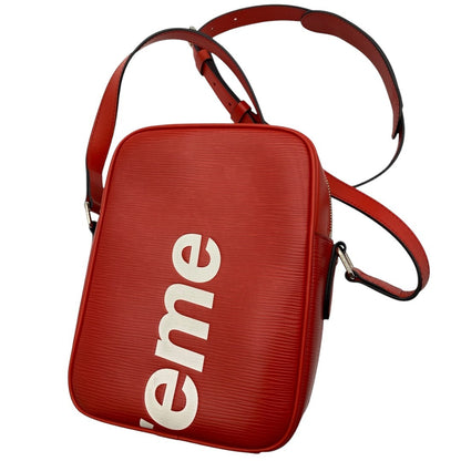 Louis Vuitton x Supreme Shoulder Bag Red