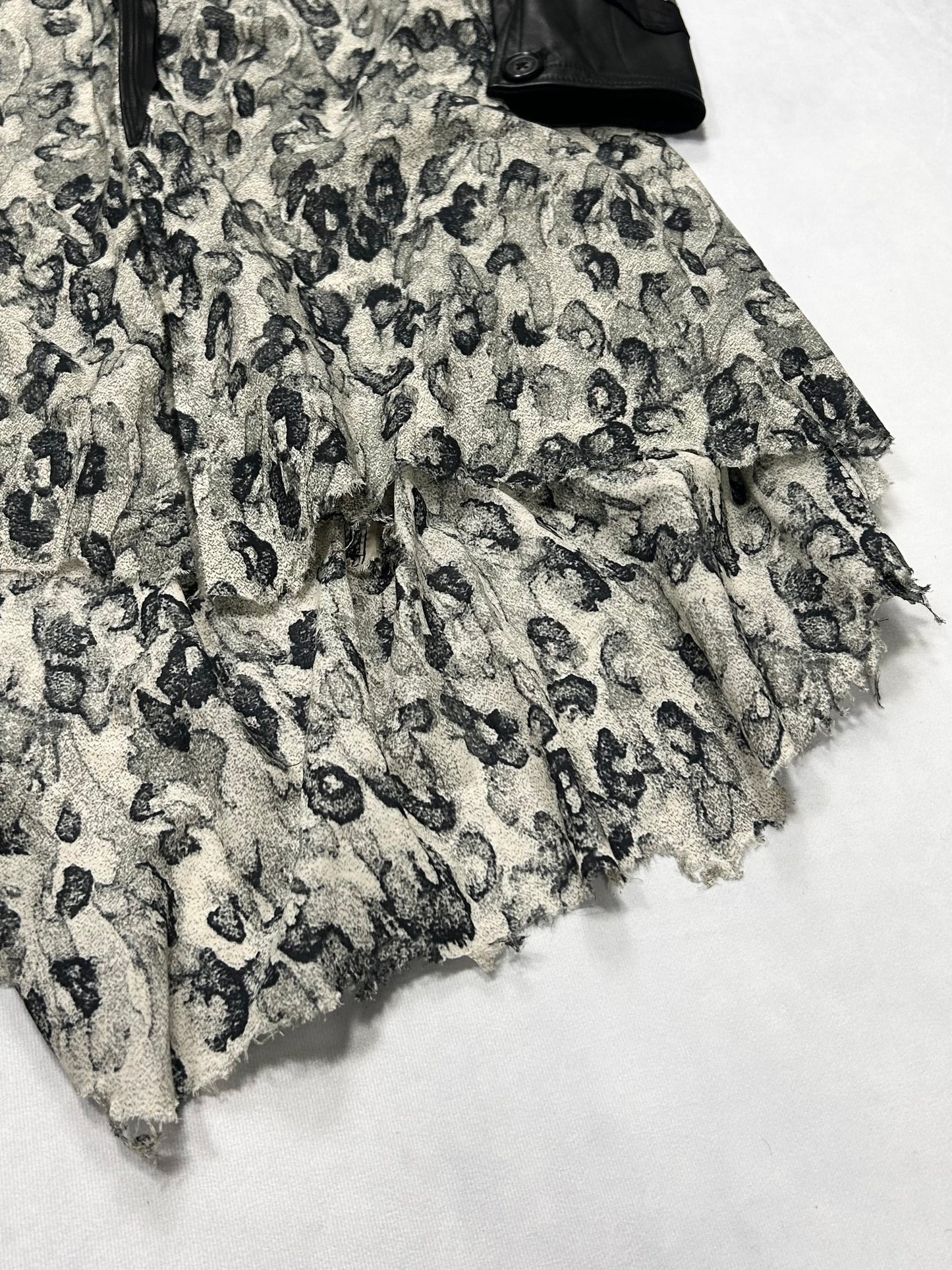 TT by Shohei Takamiya Acid Cape Switching Long Shirt Size M