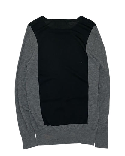 Neil Barrett Color Block Knit Sweater