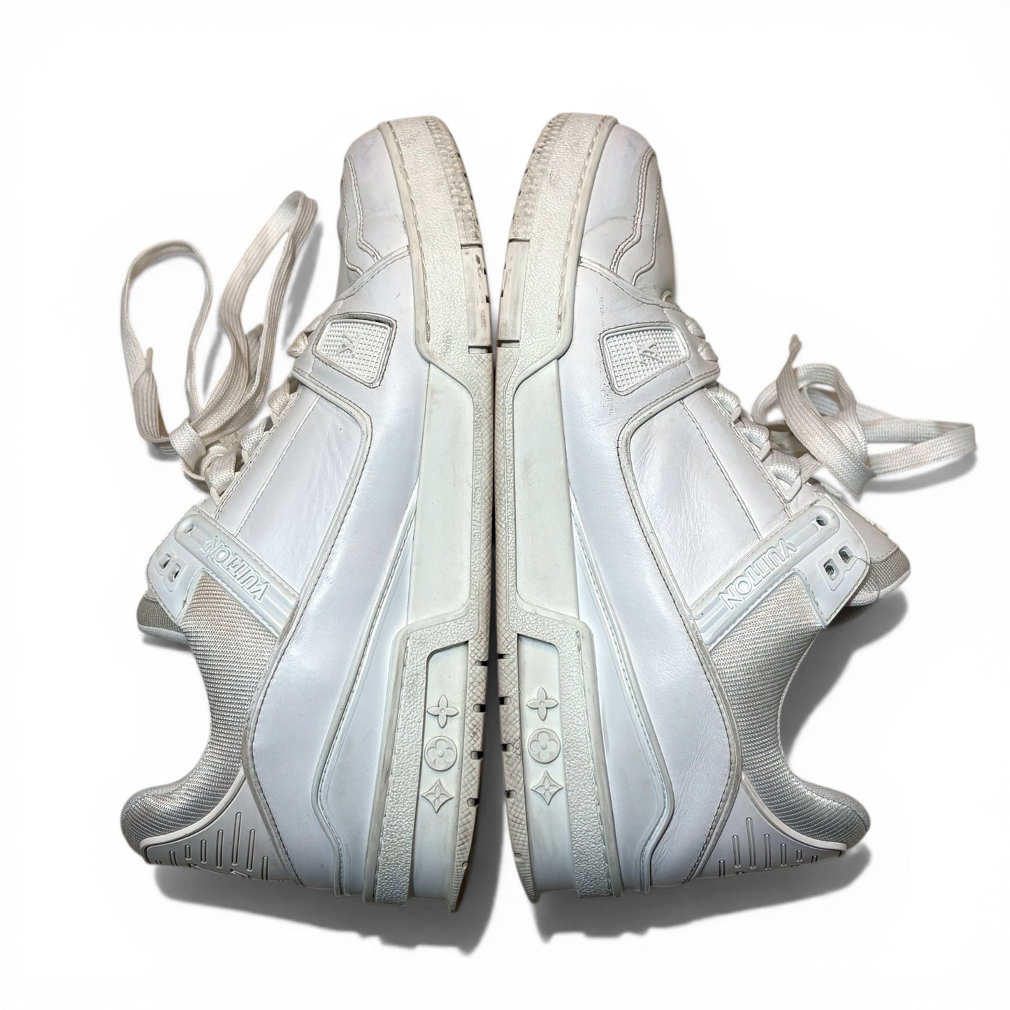 Vintage LOUIS VUITTON LV Trainer White Sneakers Size 7