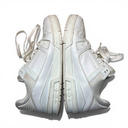 Vintage LOUIS VUITTON LV Trainer White Sneakers Size 7