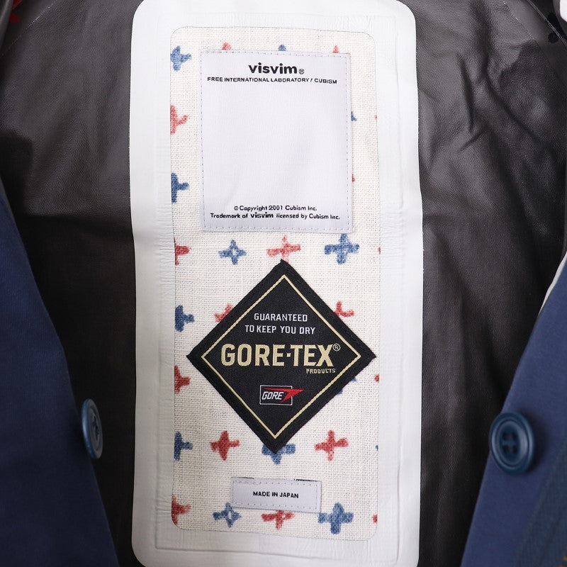 VISVIM 13SS PFD 2.5L GORE-TEX Jacket Navy Size 1