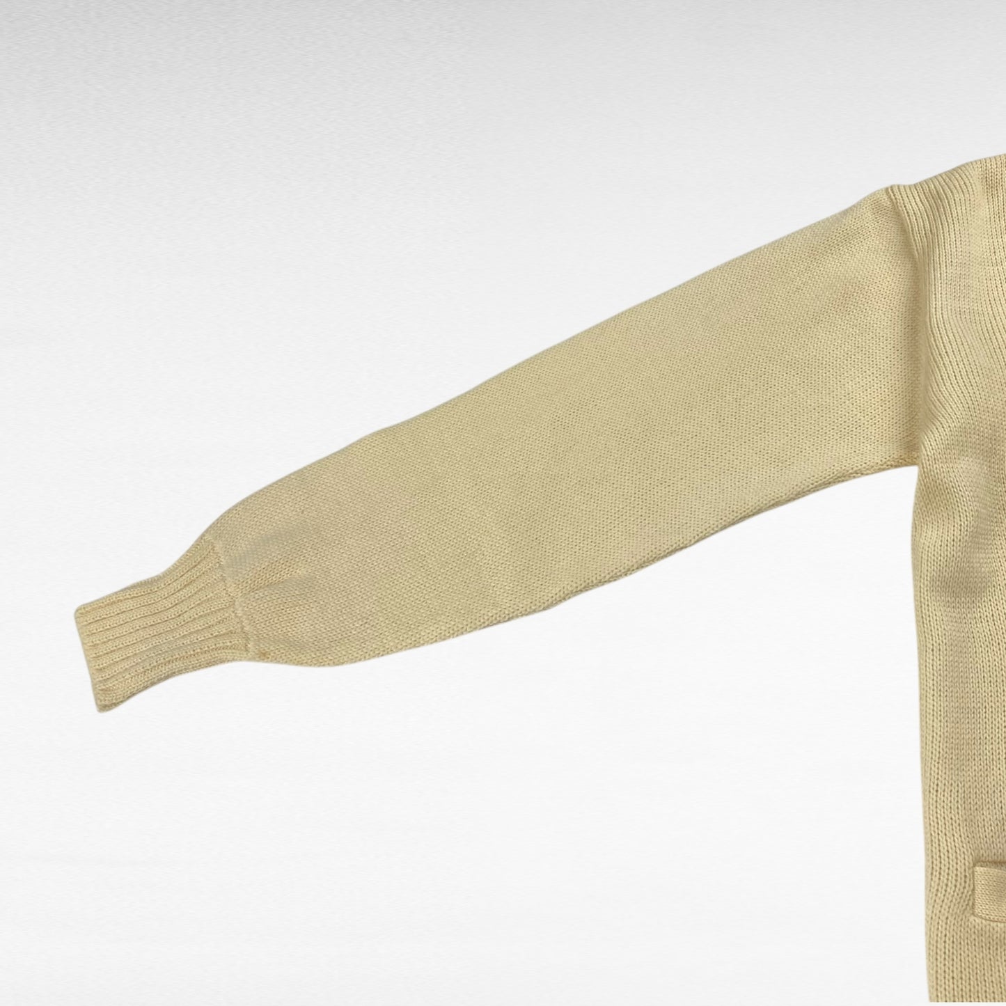 Grady 60s Knit Sweater White Size S