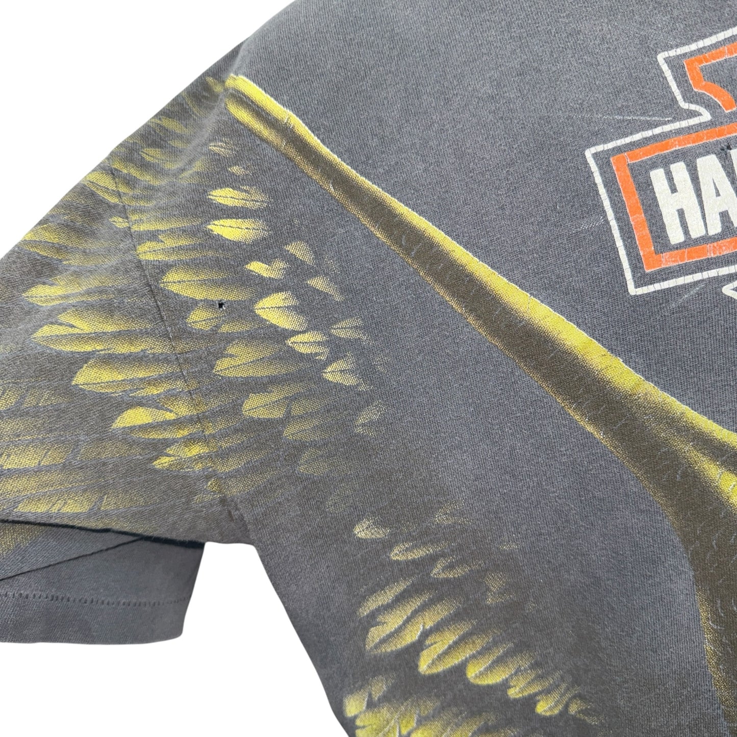 HARLEY-DAVIDSON 90s Eagle Eyes Single Stitch T-Shirt Size L