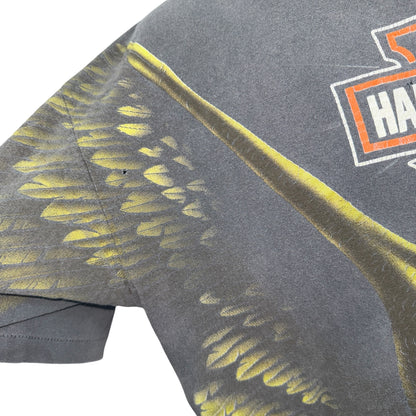 HARLEY-DAVIDSON 90s Eagle Eyes Single Stitch T-Shirt Size L