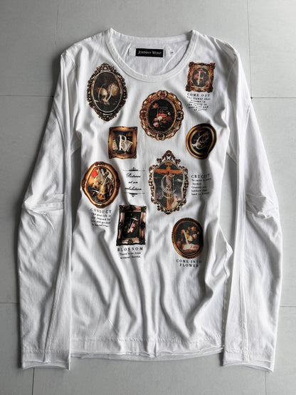 JHONNY WOLF Antique Frame Long Sleeve Cotton Size 2