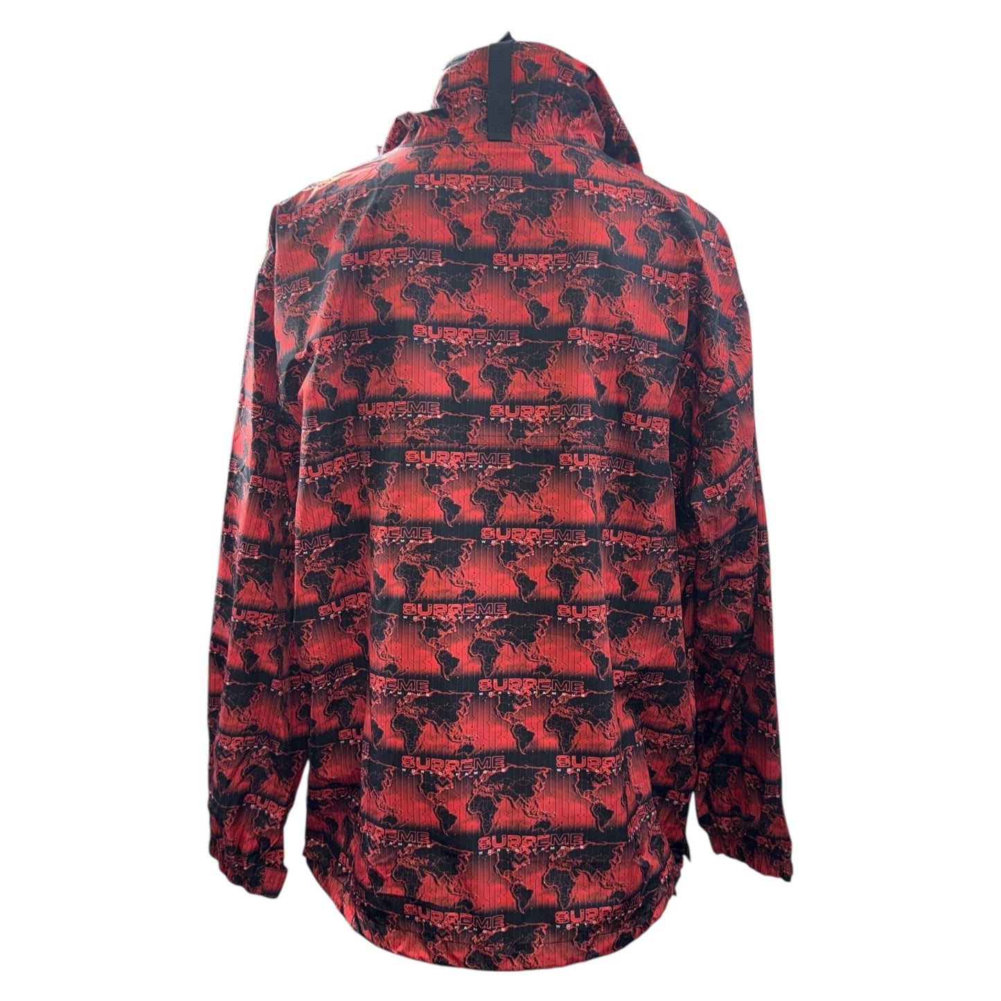 Supreme 18SS 18SS World Famous Taped Hooded Jacket Size L
