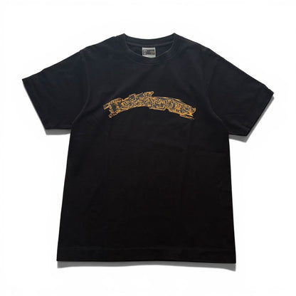 Japanese Brand Y2K A BATHING APE Text Tee Black Size M