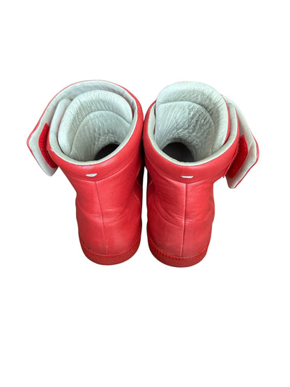 Maison Margiela Red Future Hi-Top Sneakers