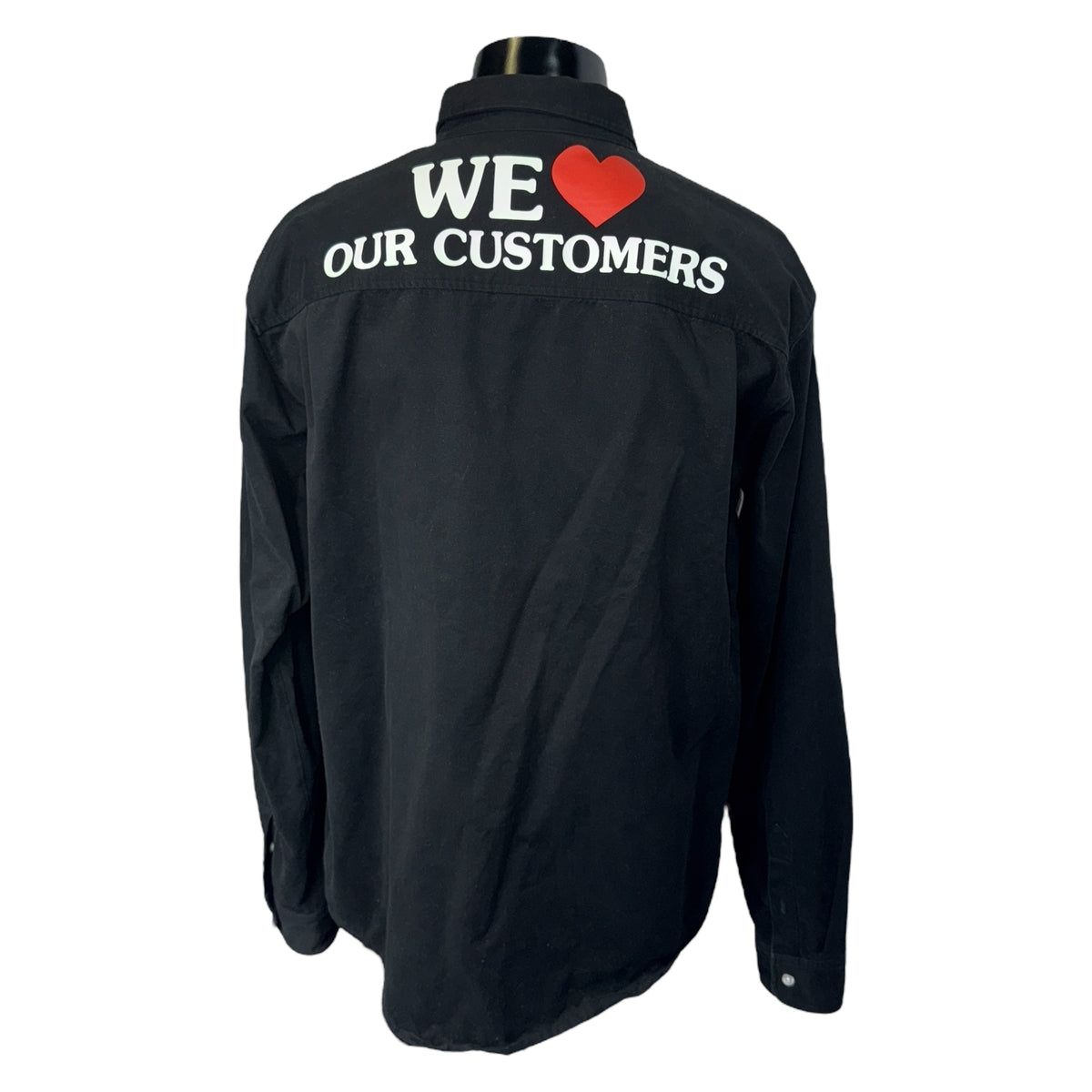 BlackEyePatch WE OUR CUSTOMERS Shirt Black Size L