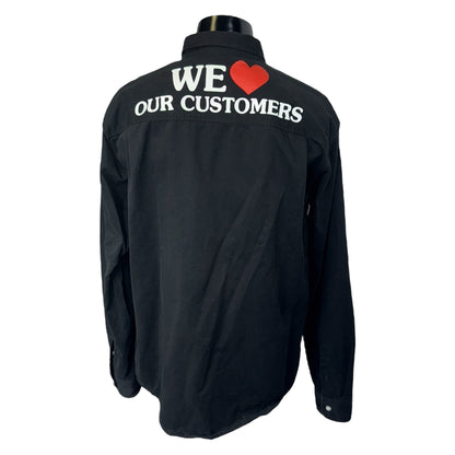 BlackEyePatch WE OUR CUSTOMERS Shirt Black Size L