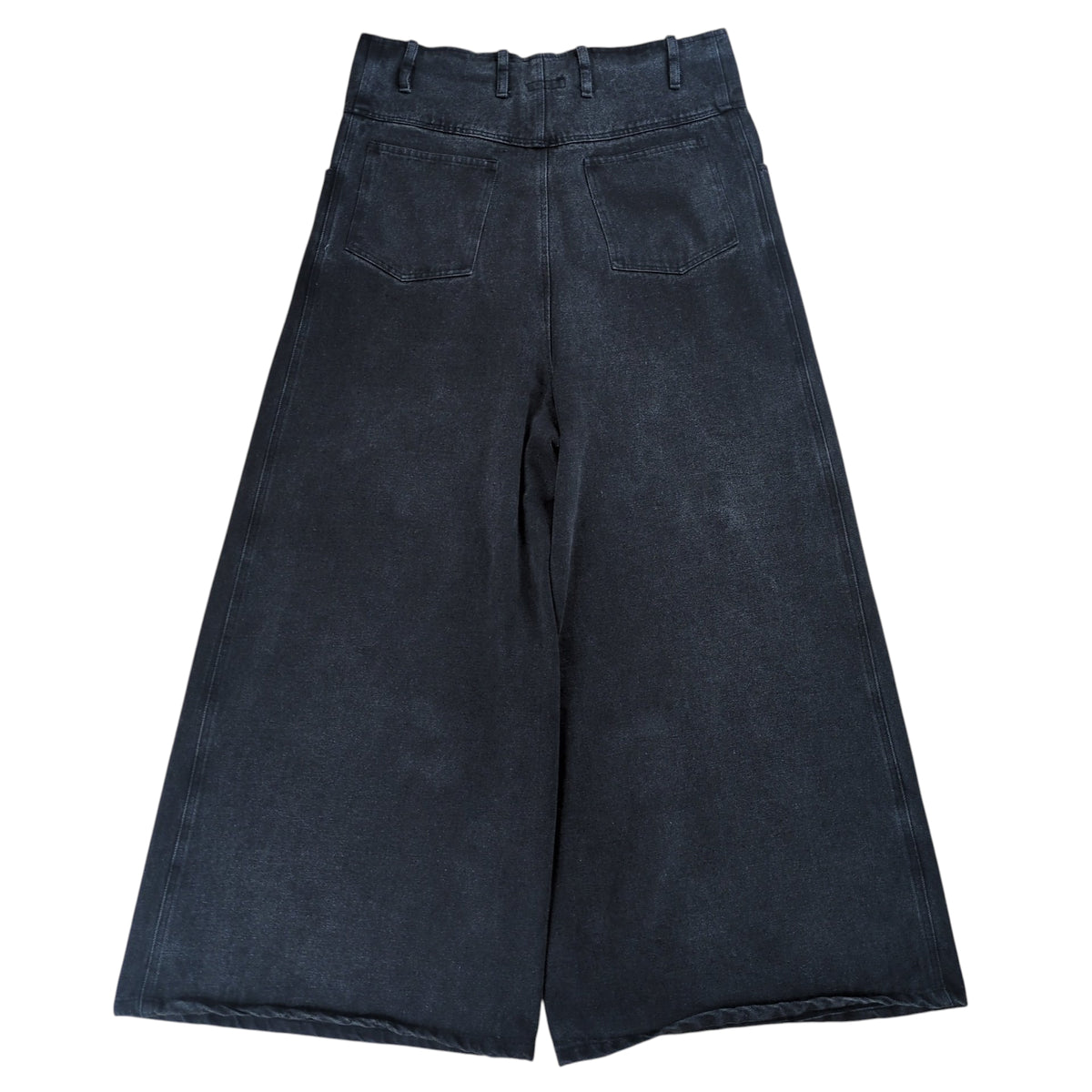 Vintage RAF SIMONS REDUX 04AW Super Wide Denim Black Size Ⅰ