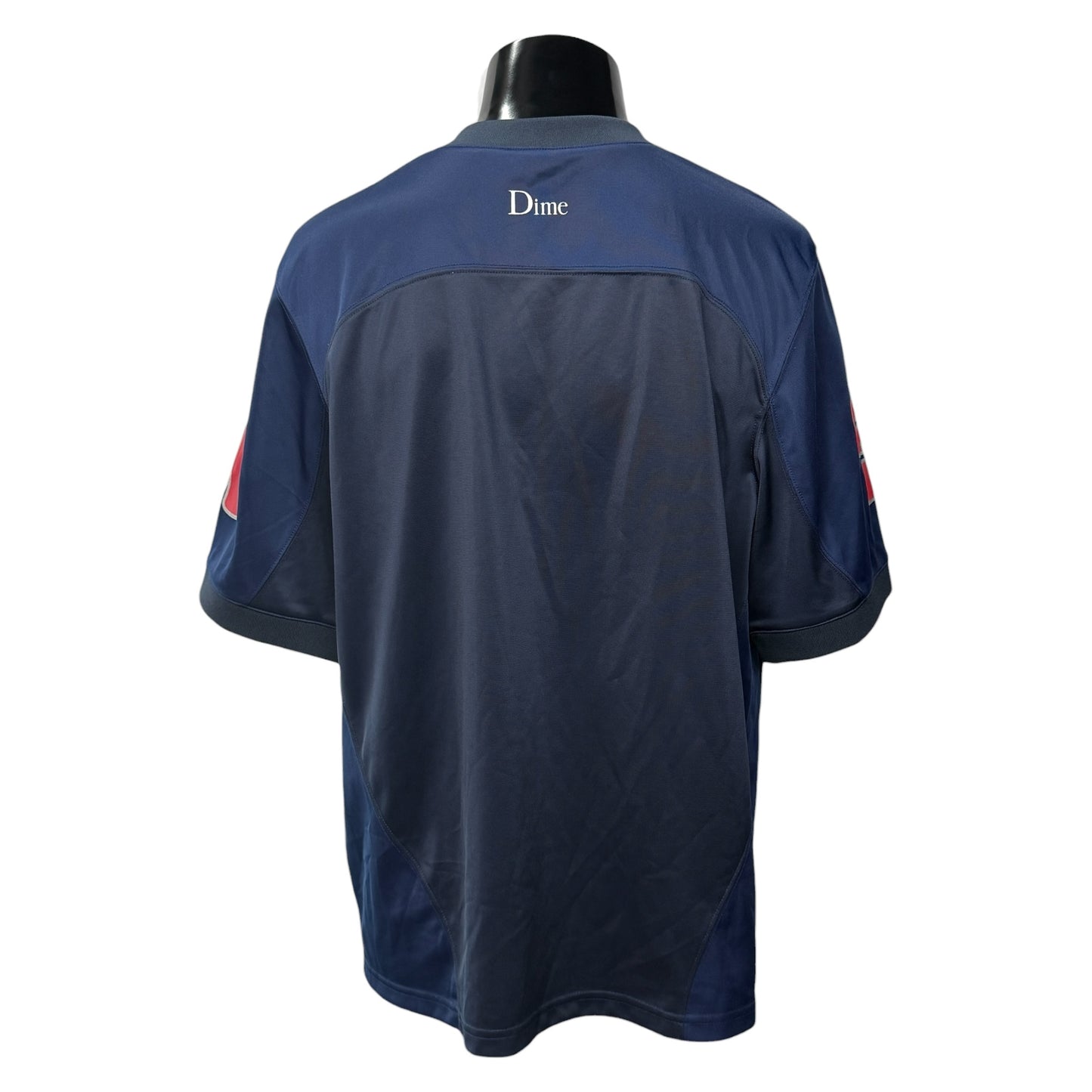 DIME Navy Paneled "50" Numbering Football Shirt Size M