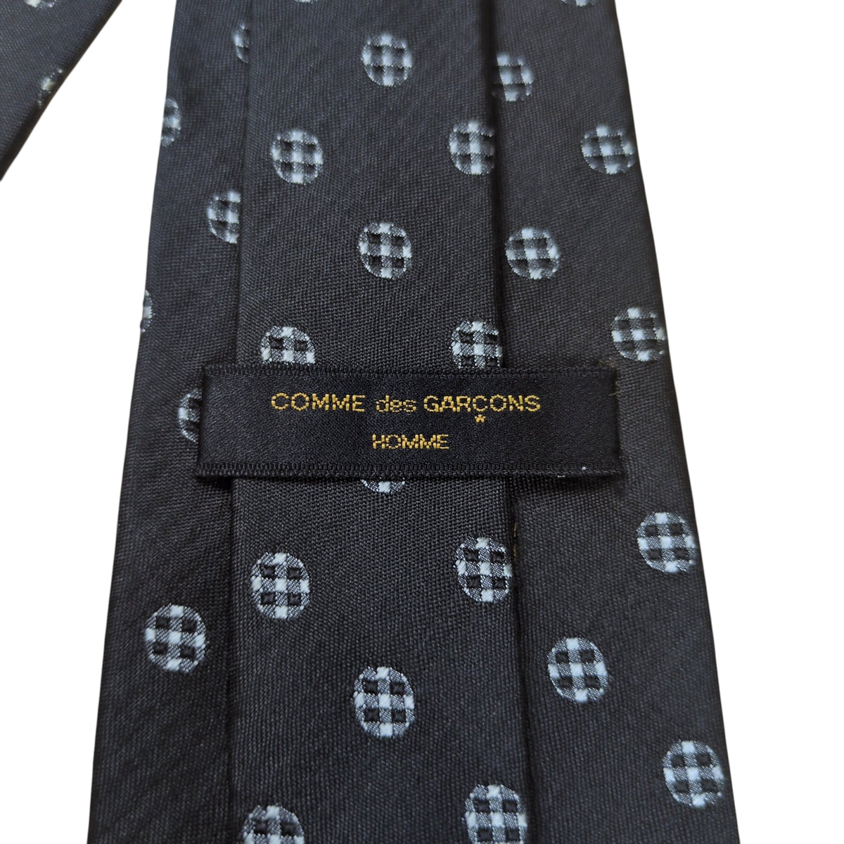 COMME des GARCONS HOMME Keichi Tanaka Polka Dot Tie Black