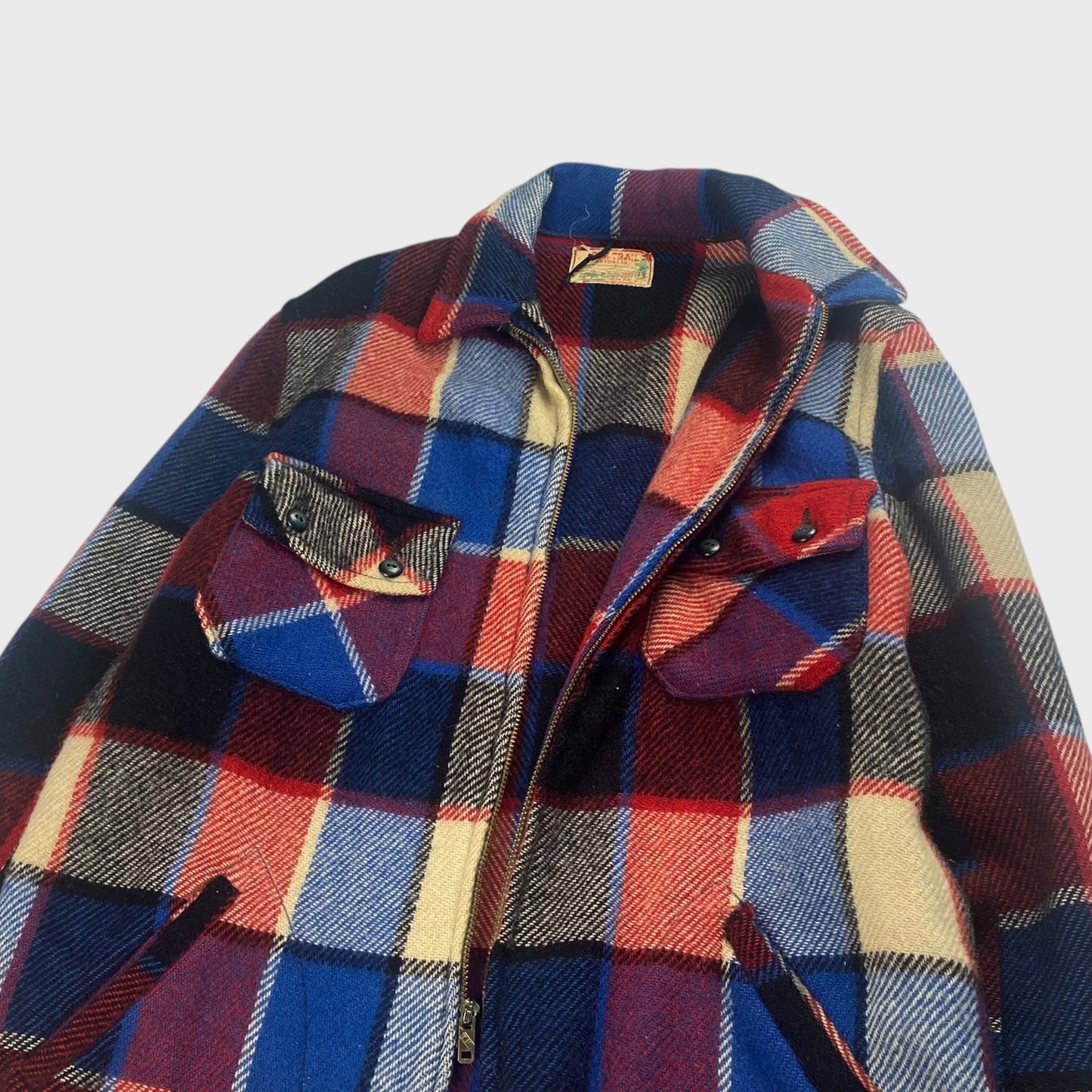 NORTH TRAIL 50s Wool Jacket Size S